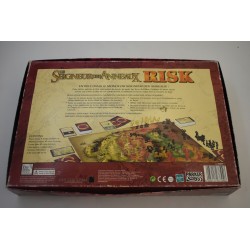 Risk Edition Les Seigneur des Anneaux jeu de société hasbro parker jeux conquete des terres du milieu figurines film