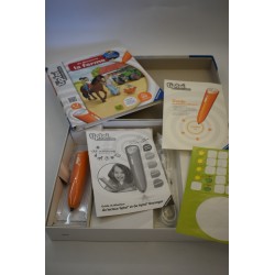 Tip Toi Coffret Complet Edition Ravensburger Lecteur Oid + livre interactif Tiptoi jeux de société jeu educatif