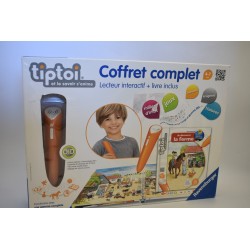 Tip Toi Coffret Complet Edition Ravensburger Lecteur Oid + livre interactif Tiptoi jeux de société jeu educatif