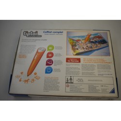 Tip Toi Coffret Complet Edition Ravensburger Lecteur Oid + livre interactif Tiptoi jeux de société jeu educatif