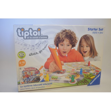 Tiptoi Starter Set Stylo + jeu lecteur Oid livre jeux puzzle Edition Ravensburger Tip Toi educatif