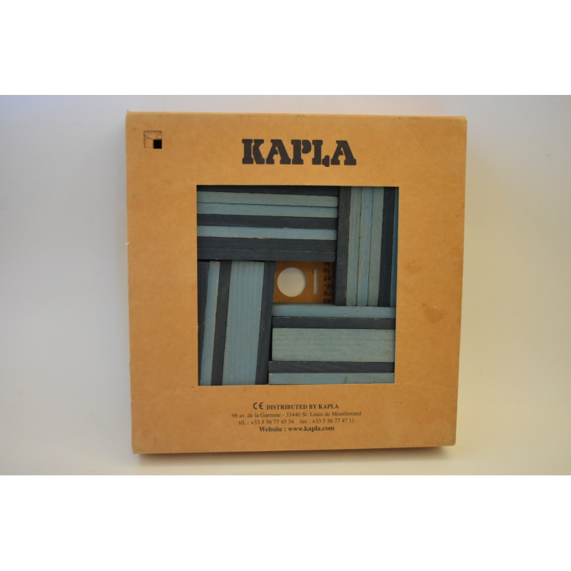 Kapla coffret planches bleues livre et planchettes Numéro 21 jeu de construction jeux