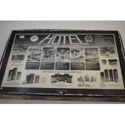 Hotel Edition Mb jeux 1986 jeu de société fortune construction monopoly terrains