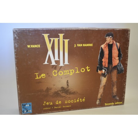 XIII Le complot jeu de société 13 Seconde Edition week end games jeux bd bande dessinée film
