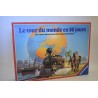 Le tour du monde en 80 jours 1986 Edition Ravensburger Course aventures Jule Verne jeu de société jeux bd livre