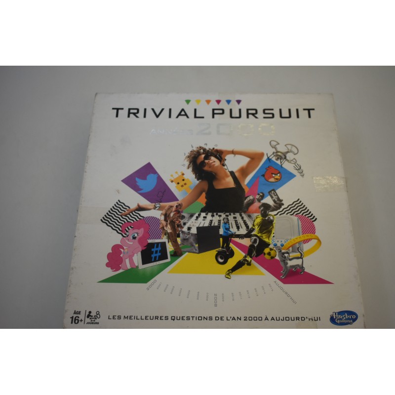 Trivial Pursuit Années 2000 edition hasbro gaming jeu de société jeux questions anniversaire