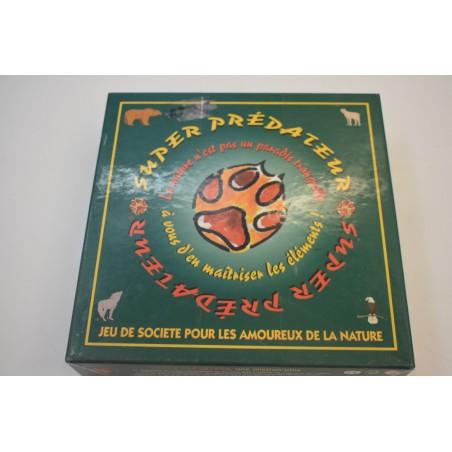 Super prédateur jeu de société pour les amoureux de la nature jeux mission utile