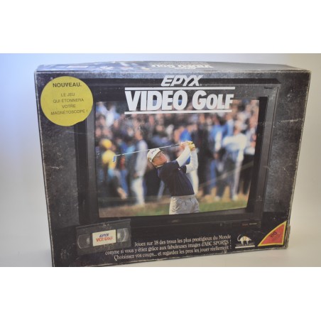 Epyx Vidéo Golf edition Infogrammes jeu Vhs vcr vidéo cassette vidéo parcours jeux