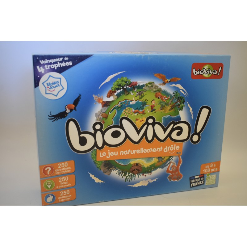 Bioviva ! Le jeu naturellement drole jeux de société nature trophées france