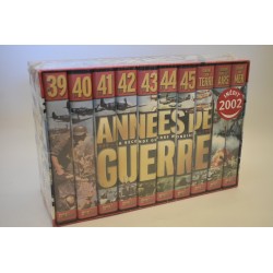 Coffret 2002 neuf sous blister 10 K7 vidéo Vhs Années de guerre nov edit guerres chronologique 39-45
