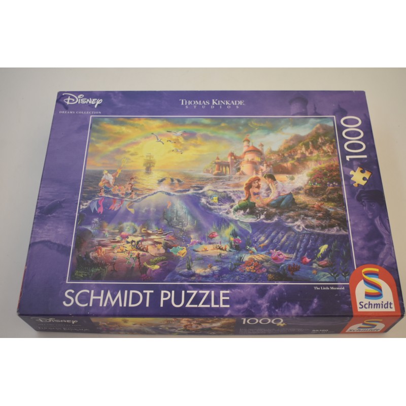 Disney Dreams collection Thomas Kinkade Studios puzzle 1000 edition schmidt jeu casse tete puzzles