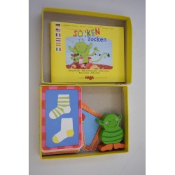 Rafle de chaussettes Edition Haba jeu de société jeux de cartes rapidité