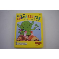 Rafle de chaussettes Edition Haba jeu de société jeux de cartes rapidité