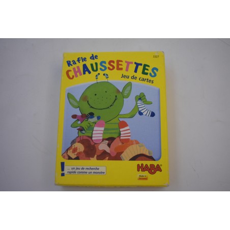 Rafle de chaussettes Edition Haba jeu de société jeux de cartes rapidité