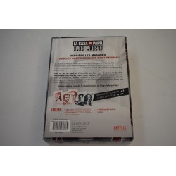 La casa de papel le jeu Edition Netflix Larousse masques casse film jeux de société serie escape game