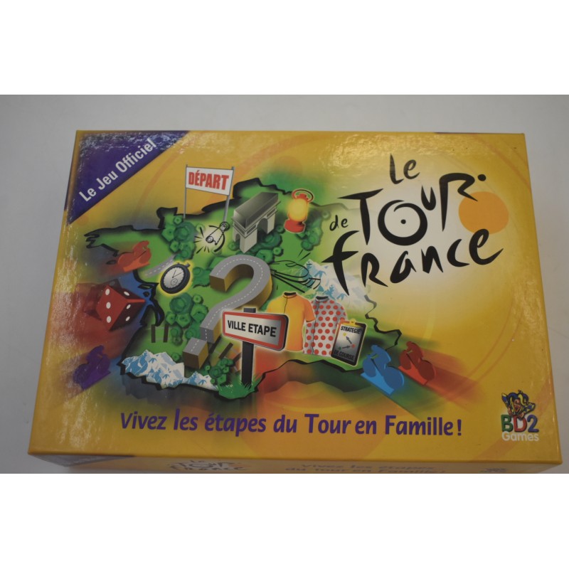 Le tour de france jeu officiel BD2 games jeux de société
