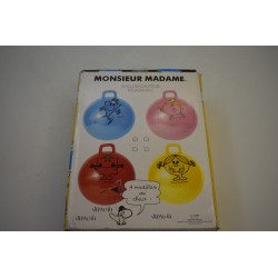 Monsieur Madame Ballon Sauteur The concept factory jeu jouet neuf Mr Genial bleu