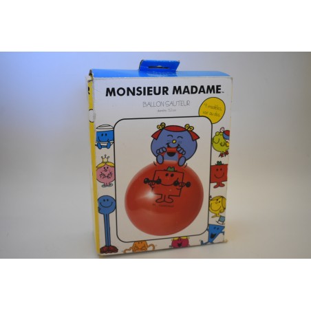 Monsieur Madame Ballon Sauteur The concept factory jeu jouet neuf Mr Genial bleu