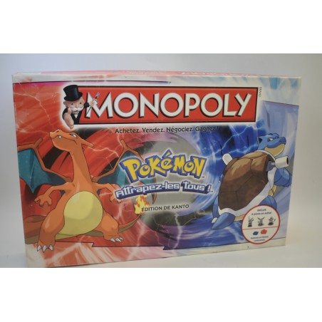 Monopoly Pokémon Edition de Kanto Hasbro parker famille jeux de société jeu