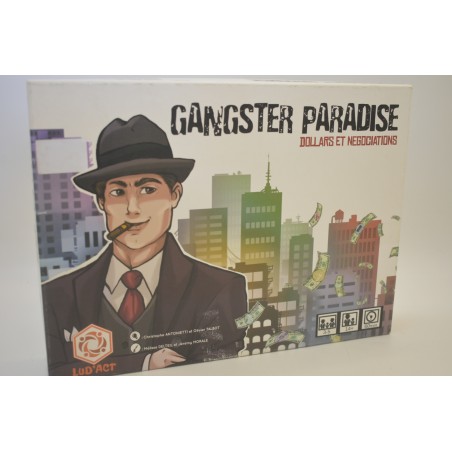 Gangster Paradise Edition Lud'act dollars et negociations jeux de société jeux mafia parrain