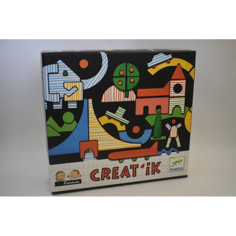 Creat'ik Edition djeco eduludo jeu de société jeux educatif creation conception creatik