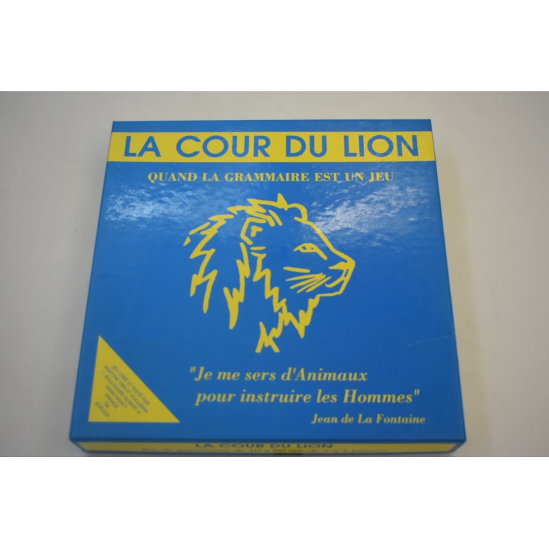 La cour du lion jeu de grammaire Edition Vuillemin jeux de société educatif