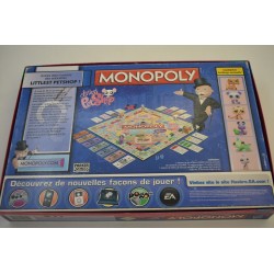 Monopoly Edition Littlelest Petshop 6 figurines exclusives jeu de société jeux parker hasbro