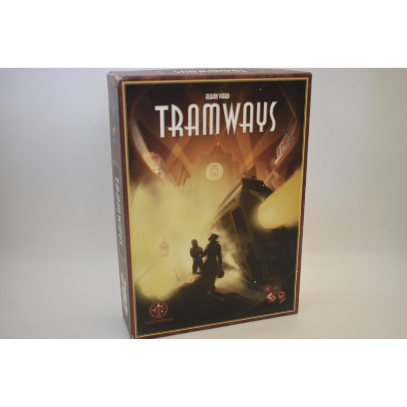 Tramways Edition ludicreations jeu de société jeux années 20 tram alban viard studio concept