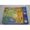 Puzzle tactile Géant edition djeco jeu de société tactilo ferme animaux