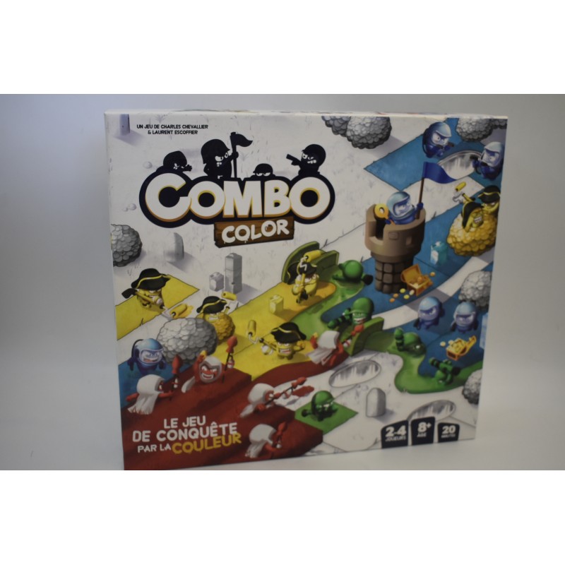 Combo Color Edition Zygo matic jeu de société jeux couleurs conquête