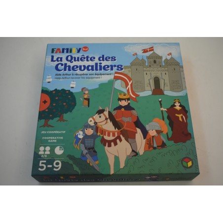 La quete du Chevaliers Family bul oxybul la fnac famille jeu de société jeux coopératif