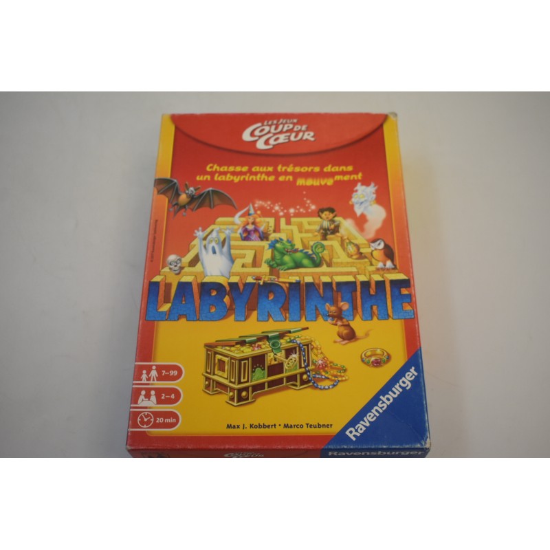 Labyrinthe edition Ravensburger jeu de société jeux coup de coeur trésors labyrinth