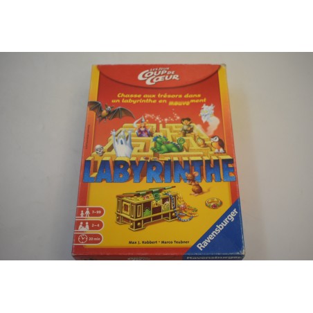 Labyrinthe edition Ravensburger jeu de société jeux coup de coeur trésors labyrinth