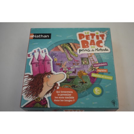 Le petit bac du prince de motordu jeu de société edition nathan jeux mots cachés images