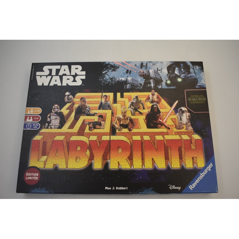 Star Wars Labyrinth Edition limitée jeu de société labyrinthe jeux disney