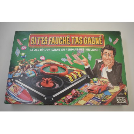Si t'es fauché, t'as gagné ! Le flambeur edition parker hasbro jeu de société jeux perdre des millions