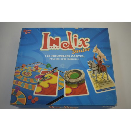 Indix Junior Edition University games jeu de société jeux cartes indice deviner