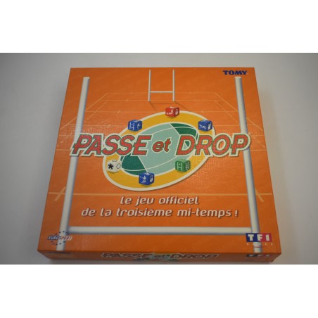 Passe et Drop Edition Tomy jeu de société tf1 games rugby carton rouge eurosport tir et but ovalie