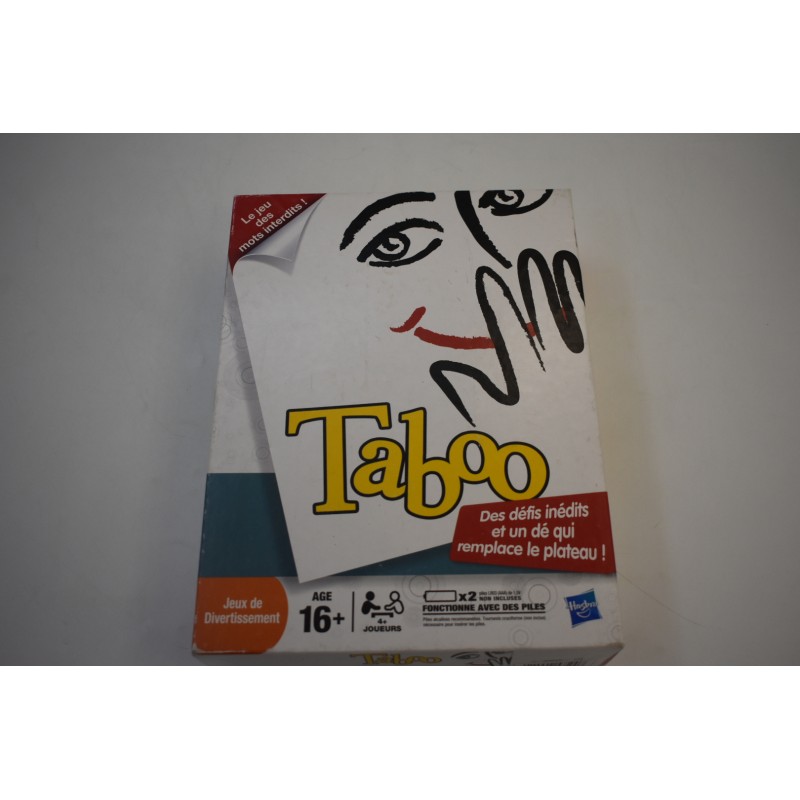 Taboo Edition Hasbro jeu de société électronique plateau mots interdits jeux divertissement