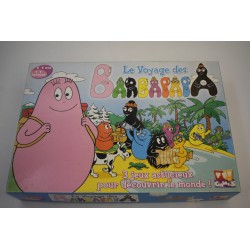 Le voyage des Barbapapa 3 jeux en 1 decouvrir le monde jeu de société TF1 Games jeux voyage