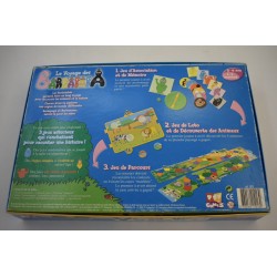Le voyage des Barbapapa 3 jeux en 1 decouvrir le monde jeu de société TF1 Games jeux voyage