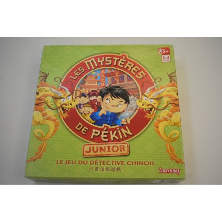 Les mysteres de Pékin Junior jeu de société Edition lansay le jeu du détectives chinois enquête