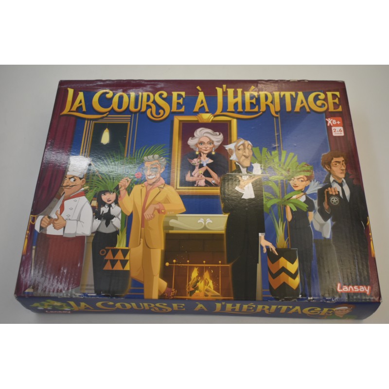 La Course a l'Héritage neuf Edition Lansay jeu de société jeux enquête détectives