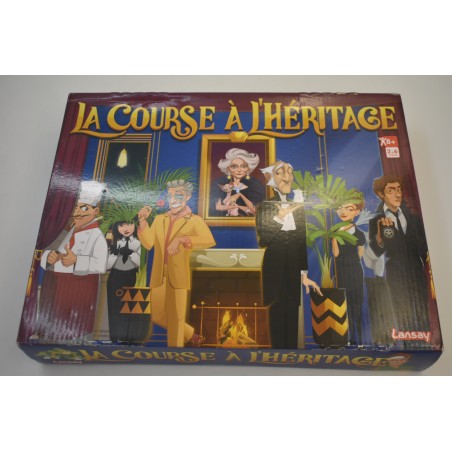 La Course a l'Héritage neuf Edition Lansay jeu de société jeux enquête détectives