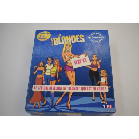 Les blondes le jeu la serie Tv jeu de société Tf1 games jeu de cartes ambiance fous rires