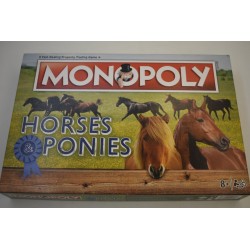 Monopoly Edition Horses & Ponies jeu de société edition Hasbro gaming trading game chevaux poney