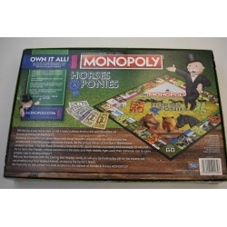 Monopoly Edition Horses & Ponies jeu de société edition Hasbro gaming trading game chevaux poney