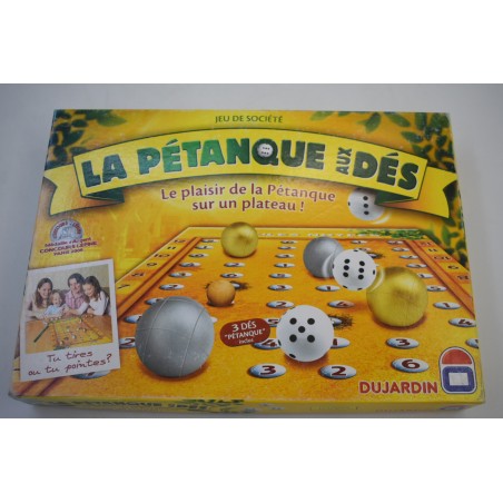 La pétanque aux dés Edition Dujardin jeu de société jeux de dé