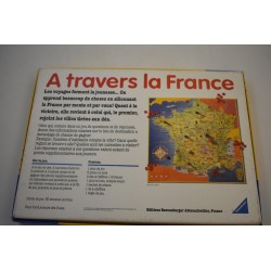 A travers la france Edition Ravensburger jeu de société jeux de parcours villes régions françaises