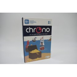 Chrono Le trésor des pirates Edition Oxybul blue orange en un quart d'heure c'est joué ! jeu de société jeux